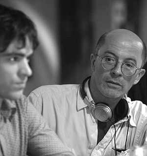 Regisseur Jacques Audiard mit Romain Duris